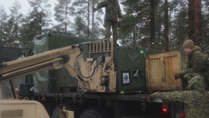 CORE26 | Logistics Marines Establish Forward Base Camp to Support Infantry Marines during Arctic Exercise