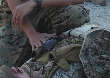 7th Communication Battalion Marines participate in professional military education during Stormbreaker 26.2