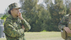 7th Communication Battalion Marines set up Stormbreaker 26.2