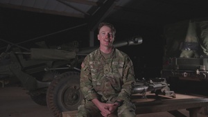 Interview: U.S. Army Sgt. Benjamin Ayres explains how the 1-101st FA integrated for the first time with KDF Artillery