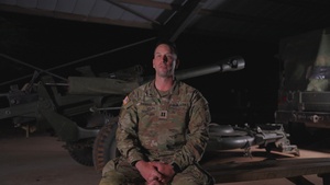 Interview: US Army Capt. Tyler Harris discusses first-time MAARNG, KDF fire direction center integrated during Justified Accord 2026