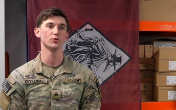 Interview with Sgt. Patrick Kuykendall during multinational medical training