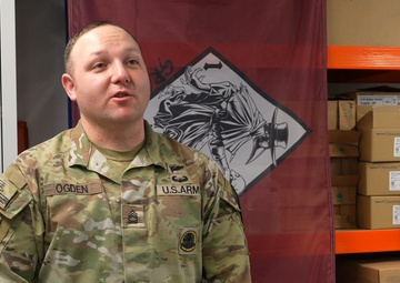 Interview with Sgt. 1st Class Tyler Ogden during multinational medical training
