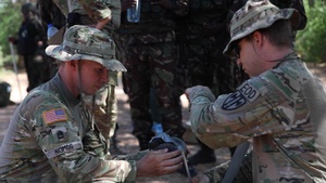 B-roll: Multinational EOD teams train on demolition effects during Justified Accord 2026