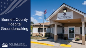 Bennett County Hospital Groundbreaking
