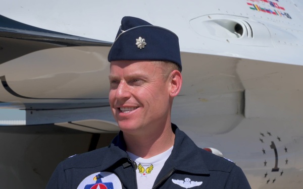 Lt. Col. Alexander Prevendar Thunderbirds #1 Interview
