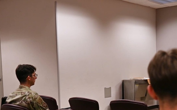 31st Combat Air Base Squadron conducts pre-deployment training at Nellis AFB