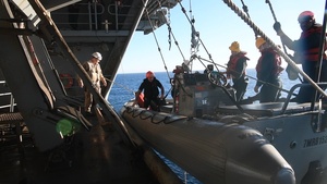 USS Nimitz Small Boat Operations