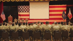 131st Transportation Company deployment ceremony