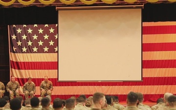 131st Transportation Company deployment ceremony