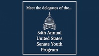 Future Leaders Represent DoWEA in the United States Senate Youth Program