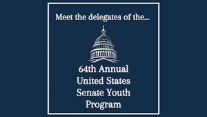 Future Leaders Represent DoWEA in the United States Senate Youth Program