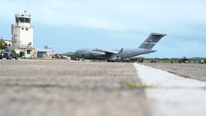 Redeployment loading operations in Puerto Rico, B-roll