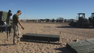 JTF-SB Marines conduct welding operations
