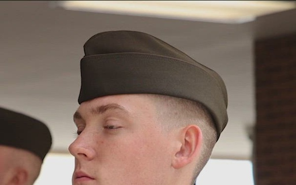 Bravo Company, 2nd Battalion, 54th Infantry Regiment, 198th Infantry Brigade Turning Blue Ceremony Vertical EPK