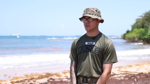 Jungle Operations Training Course - Panama 26-4: Staff Sgt. Laven Miller Interview