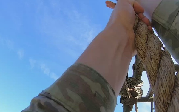 JTF DC Negotiate Fort Pickett Obstacle Course