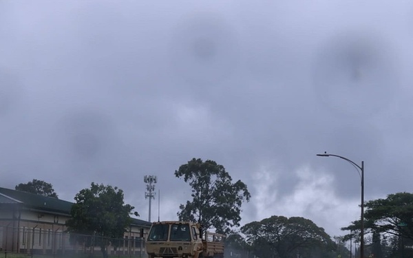 Kona Storm: 25th Infantry Division Prepares Support to Oahu Emergencies