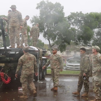 Kona Storm: 25th Infantry Division Support to Oahu Emergencies