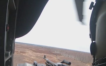 3rd CAB and Latvian Air Force UH-60 Table IV-VI day gunnery B-Roll