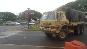 Hawaii National Guard assists residents in evacuation during Kona Low storm