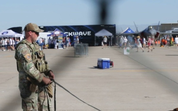 Luke Days 2026 Military Working Dog Demonstration