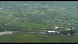 Coast Guard conducts overflights of impacted areas following flash floods on Oahu