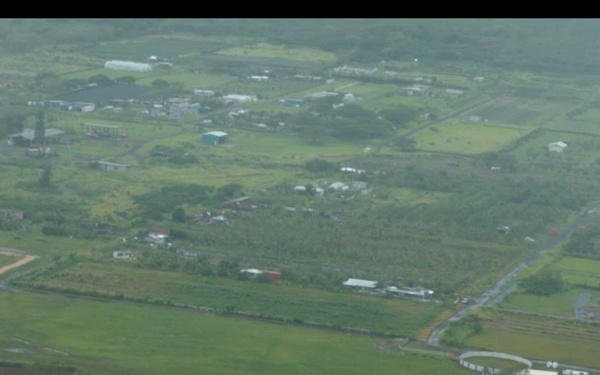 Coast Guard conducts overflights of impacted areas following flash floods on Oahu