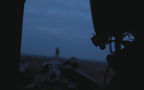 3rd CAB and Latvian Air Force UH-60 Table IV-VI night gunnery B-Roll