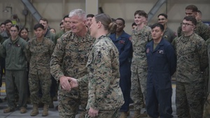 III Marine Expeditionary Force Commanding General Visits Marine Corps Air Station Iwakuni, Japan 2026 (B-Roll)