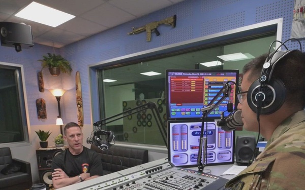 CSM Harness Interview on AFN Vicenza