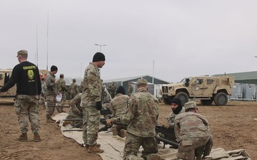 U.S. Soldiers from 1-12Cav Participate in a Spur Ride