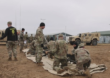 U.S. Soldiers from 1-12Cav Participate in a Spur Ride