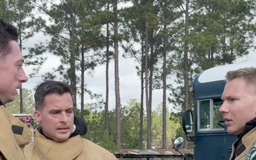 169th CES fire department structure burn highlight reel