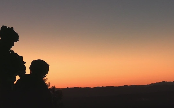 B-Roll: U.S Marines with 3rd LAR Bn. conduct drone strike during NTC 26-05