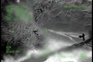 Coast Guard rescues 2 people stranded at the bottom of a shoreside cliff in Fajardo, Puerto Rico