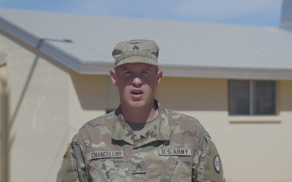 SGT Randall Chancellor - MLB Atlanta Braves Shoutout