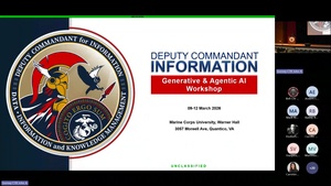 USMC Generative and Agentic AI Workshop: Day 1 - Block 1