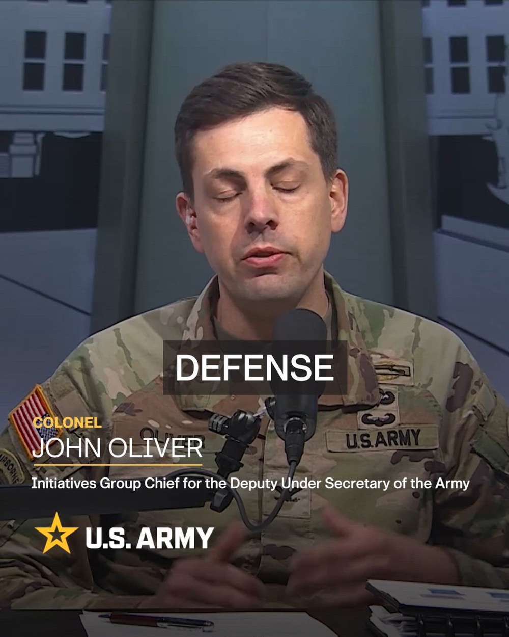 DVIDS - Video - Social 4x5: Col. John Oliver discusses Army SCI RFI ...