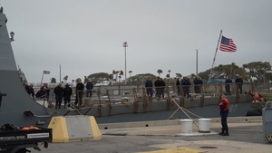 USS Mason (DDG 87) Deployment Departure