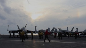 USS Abraham Lincoln Conducts Flight Operations During Operation Epic Fury