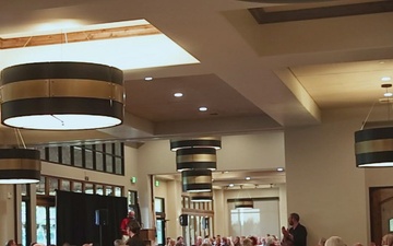 Color Guard Performs Ceremony for Military Appreciation Night at Ironwood Country Club