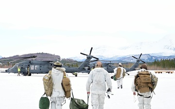 31st FW Leadership integrates into Cold Response 26