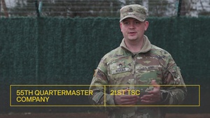 Staff Sgt. Christopher Rivera 55th Quartermaster Mobile Kitchen Interview