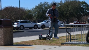 Riding safe on Keesler Air Force Base