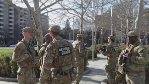 Sergeant Major of the Army visits JTF-DC Soldiers