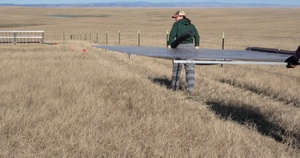Drought Research, Buffalo Gap National Grassland, South Dakota