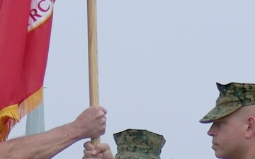 Maj. Gen. Marcus Annibale relinquishes command of 1st Marine Aircraft Wing to Brig. Gen. Simon Doran