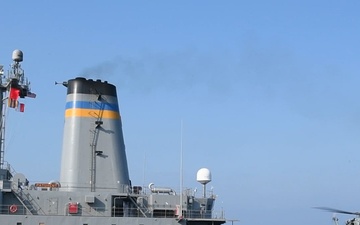 Nimitz Conducts a Replenishment at Sea