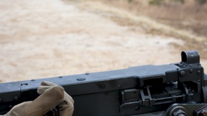 U.S. Marines with 3/12 Shoot Dismounted Crew Served Weapons